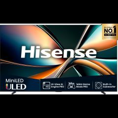 Hisense 100U7Q 2.54 m (100") 4K Ultra HD Smart TV Wi-Fi Black