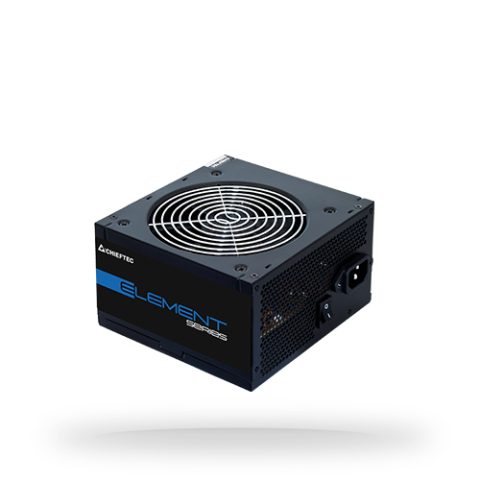 Chieftec ELP-600S barošanas avotu vienība 600 W 20+4 pin ATX PS/2 Melns
