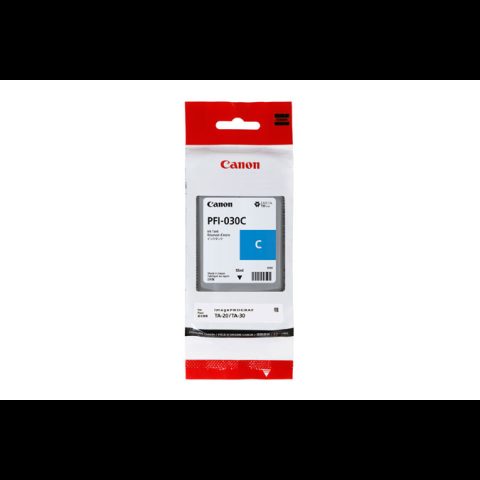 Canon PFI-030C струйный картридж 1 шт Подлинный Голубой