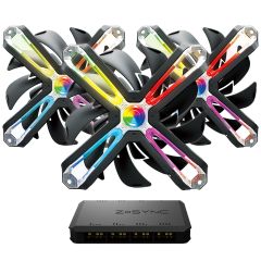 Zalman ZM-SF120A3 kompiuterio aušinimo komponentas Kompiuterio korpusui Ventili…