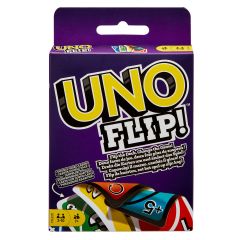 Mattel Games UNO FLIP! Card Game with Color Blind Accessible Deck for Kids