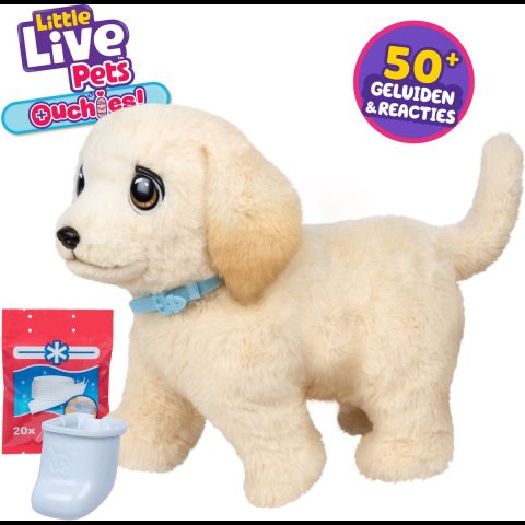 Moose Toys Little Live Pets Ouchies Puppy Cooper