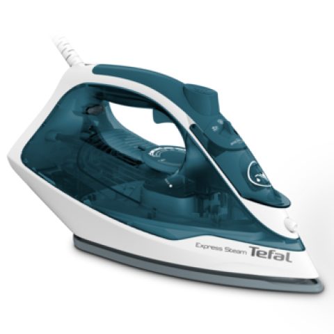Tefal FV2839 Sausais un tvaika gludeklis Cerilium pamatne 2400 W Zils
