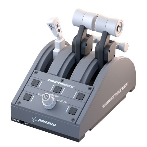 Thrustmaster TCA Quadrant Boeing Edition Pelēks USB Džoistiks PC (dators)