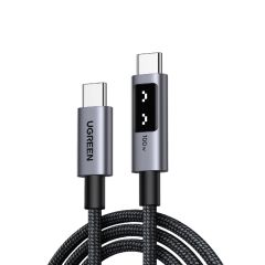 Ugreen 35501 USB kabelis 1 m USB C Melns