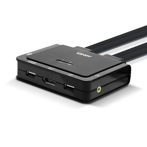 Lindy 2 Port DisplayPort 1.2