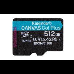 Kingston Technology Canvas Go! Plus 512 GB MicroSD UHS-I Klases 10