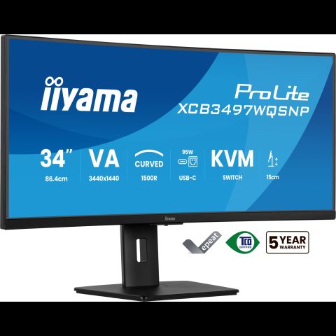 Iiyama ProLite XCB3497WQSNP-B1 монитор для ПК 86