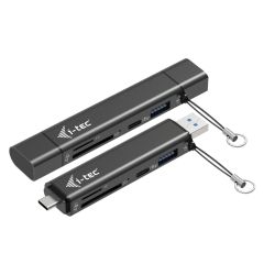 I-tec USB-C/USB-A Dongle SD