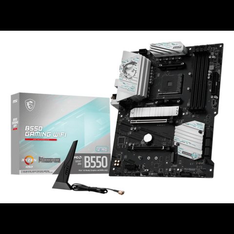 MSI B550 GAMING WIFI motherboard AMD B550 Socket AM4 ATX