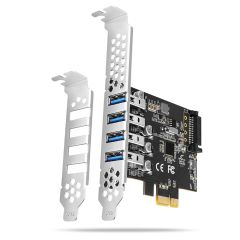 Axagon PCEU-43RS интерфейсная карта/адаптер Внутренний USB 3.2 Gen 1 (3.1 Gen 1…