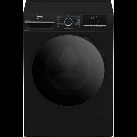 Beko BM3WFU49415PBDC veļasmašīna Ielādēšana no priekšas 9 kg 1400 RPM Melns