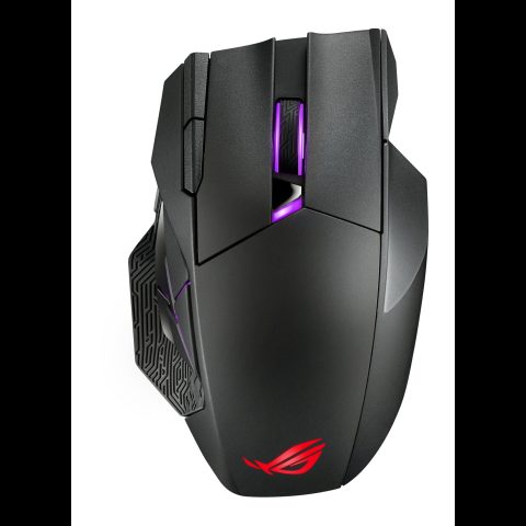Asus ROG Spatha X pele Speļu Labā roka RF Wireless + USB Type-C Optisks 19000…