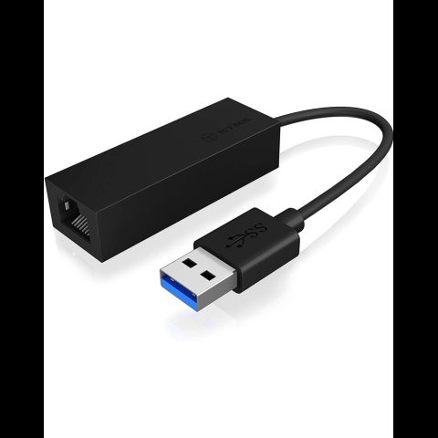 Icy Box USB 3.0 A-Type to RJ-45 Ethernet port