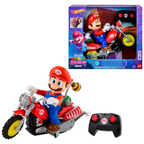 Hot Wheels Mario Wheelie Motocross RC