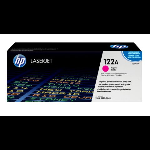 Hewlett Packard (HP) HP 122A Magenta Original LaserJet Toner Cartridge tonera kārtridžs 1 pcs…