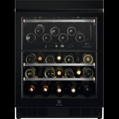 Electrolux EWUD040B8B Compressor wine cooler Built-in Black 40 bottle(s)