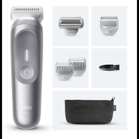 Braun Series 7 BG7550 skuveklis ķermenim Pelēks