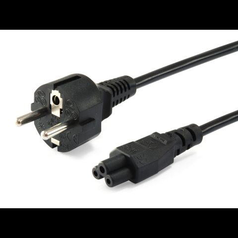 Equip 112151 elektrības kabelis Melns 3 m C5 uzmava CEE7/7