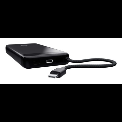 Trust 25881 ārējais akumulators Litija jons 20000 mAh Melns