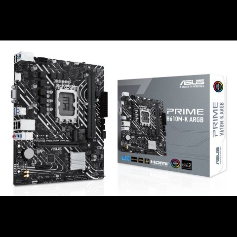 Asus PRIME H610M-K ARGB Intel H610 LGA 1700 Микро ATX