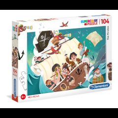 Clementoni The Pirates Составная картинка-головоломка 104 шт Профессии