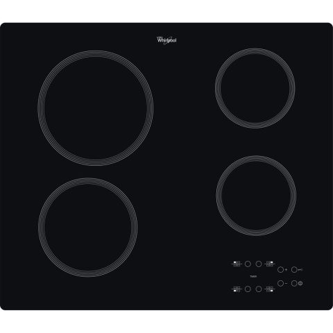 Whirlpool AKT 801/NE Melns Iebūvēts 58 cm Zonas indukcijas plīts 4 zone(s)