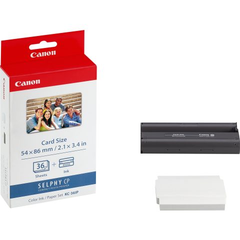 Canon KC-36IP Colour Ink + 54 x86 mm Paper Set