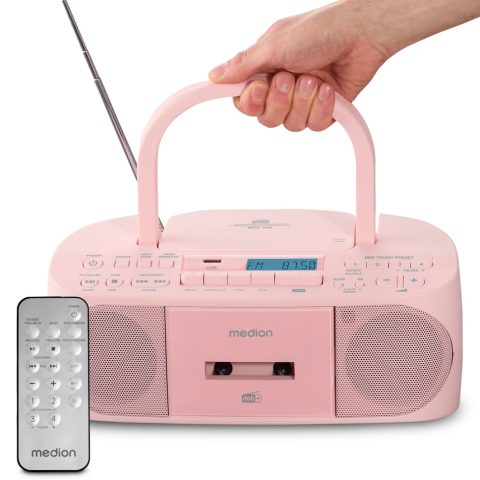 Medion 50079336 radio Personal Digital Rose