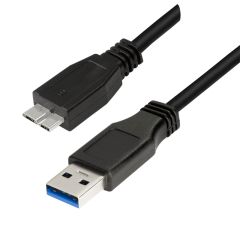 LogiLink CU0027 USB кабель USB 3.2 Gen 1 (3.1 Gen 1) 2 m USB A Micro-USB B 5 Gbit…