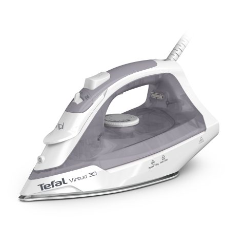 Tefal Virtuo 30 FV2C43E0 iron Dry & Steam iron Ceramic soleplate 2000 W Grey