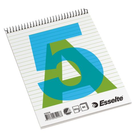 Esselte Spiral Pad A5 блокнот 80 листов Синий