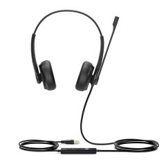 Yealink UH34 Dual Teams Headset Wired Head-band Office/Call center USB Type-A Bl…