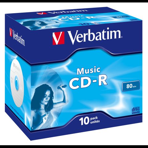 Verbatim Music CD-R 700 MB 16x 10 pcs