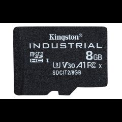 Kingston Technology Industrial 8 GB MicroSDHC UHS-I Klases 10