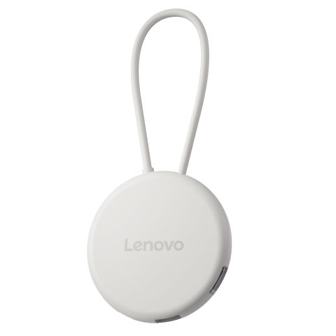 Lenovo Slim USB-C 3.2 Hub USB 3.2 Gen 2 (3.1 Gen 2) Type-C 10000 Мбит/с Серый