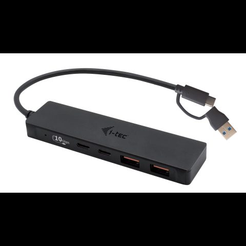 I-tec Metal C31HUBMETAL2A2C interfeisa centrmezgls USB 3.2 Gen 1 (3.1 Gen 1) T…