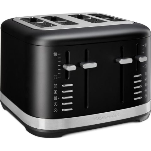 KitchenAid 5KMT4109EBM 7 4 šķēle (-s) 1640 W Melns