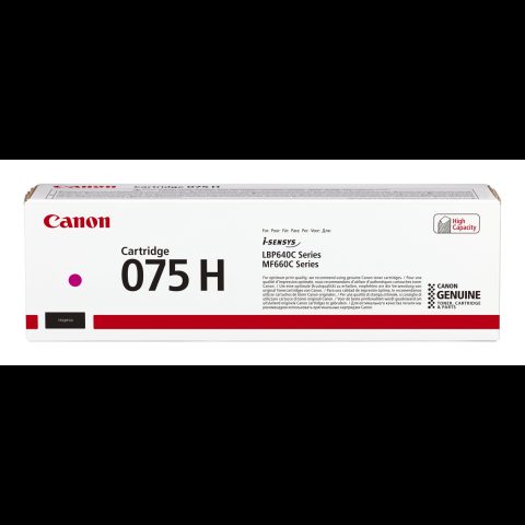 Canon 075 H tonera kārtridžs 1 pcs Oriģināls Fuksīns