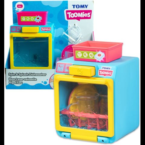Tomy Toomies Spin & Splash Vannas rotaļu komplekts Daudzkrāsains