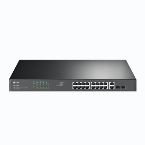 TP-Link TL-SG1218MP tīkla pārslēgs Nepārvaldīts Gigabit Ethernet (10/100/1000) P…