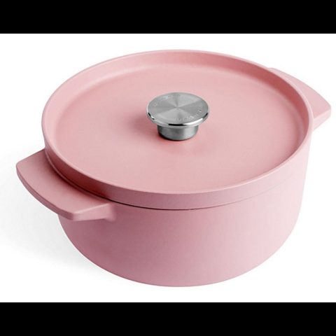 KitchenAid CC007430-001 soup pot 3.3 L Pink Cast iron