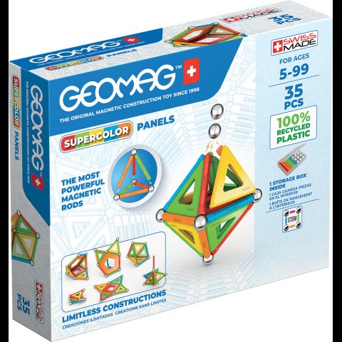 Trefl Geomag SuperColor Panels Recycled Neodymium magnet toy