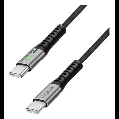 LogiLink CU0432 USB cable USB 3.2 Gen 2x2 1 m USB C 20 Gbit/s 100 W Black