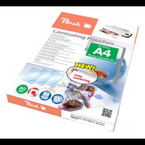 Peach PP580-02 laminēšanas kabata 100 pcs