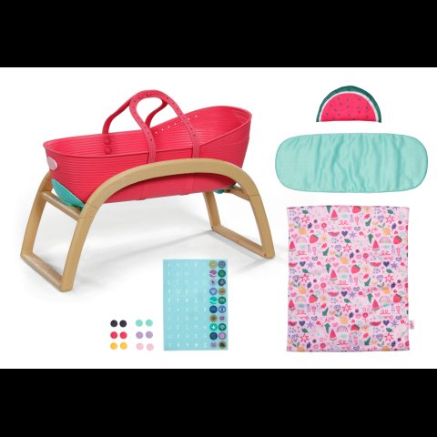 Zapf BABY born 3 in 1 Pinplay Bassinet Leļļu gulta/bērnu gultiņa