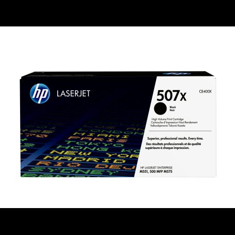 Hewlett Packard (HP) HP 507X High Yield Black Original LaserJet Toner Cartridge