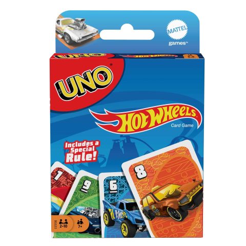 Mattel Games BGG53 настольная игра UNO HOT WHEELS Карточная игра Sheddin…
