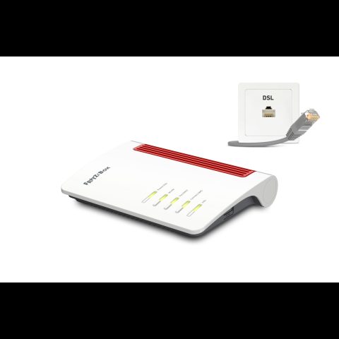 AVM Box FRITZ! 7530 AX bezvadu rūteris Tīkls Gigabit Ethernet Divkāršā frekv…
