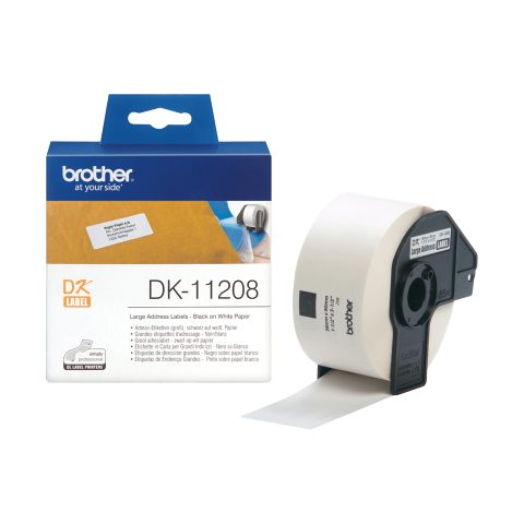 Brother DK-11208 Didelės adresų etiketės